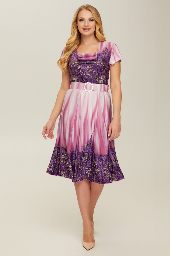 Платье фиолетовое Леся