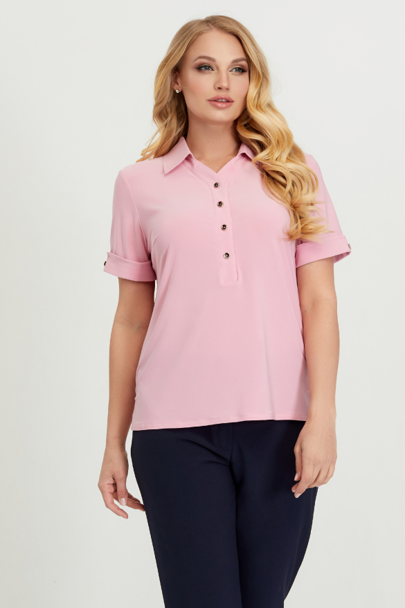 Блуза Ира розовая