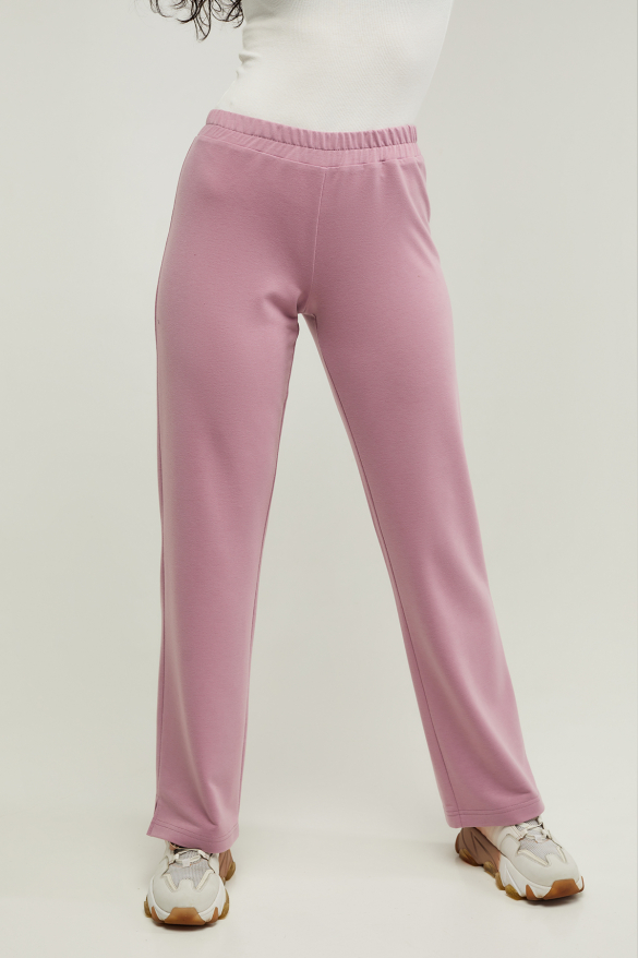 Трикотажні спортивні брюки Туя рожеві