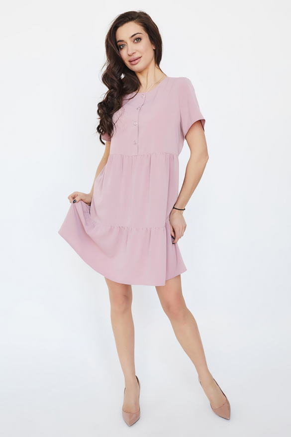 Платье Ремита розовое
