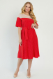 Платье Флорида красное_miniature