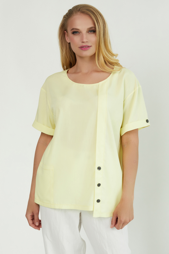 Блуза Верба желтая 3834