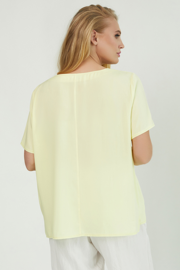 Блуза Бьюти желтая